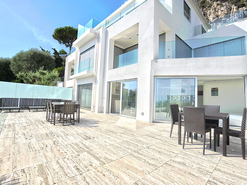 Cap d'Ail - Luxueux 3 pièces avec large terrasse vue mer panoram
