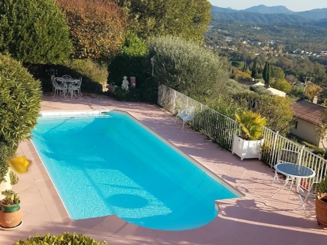 Montauroux - Fayence: Magnifica villa con piscina e vista panora - 6