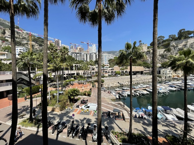 Fontvieille: Studio avec grande loggia vue port, cave et parking - 1